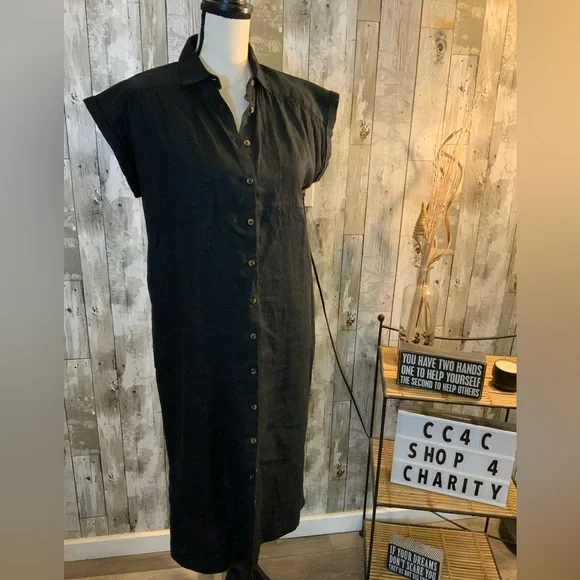 chinese dress ladies Fat Face Women's Linen Maxi Dress | UK12